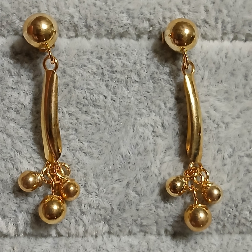 14K Yellow Gold Earrings